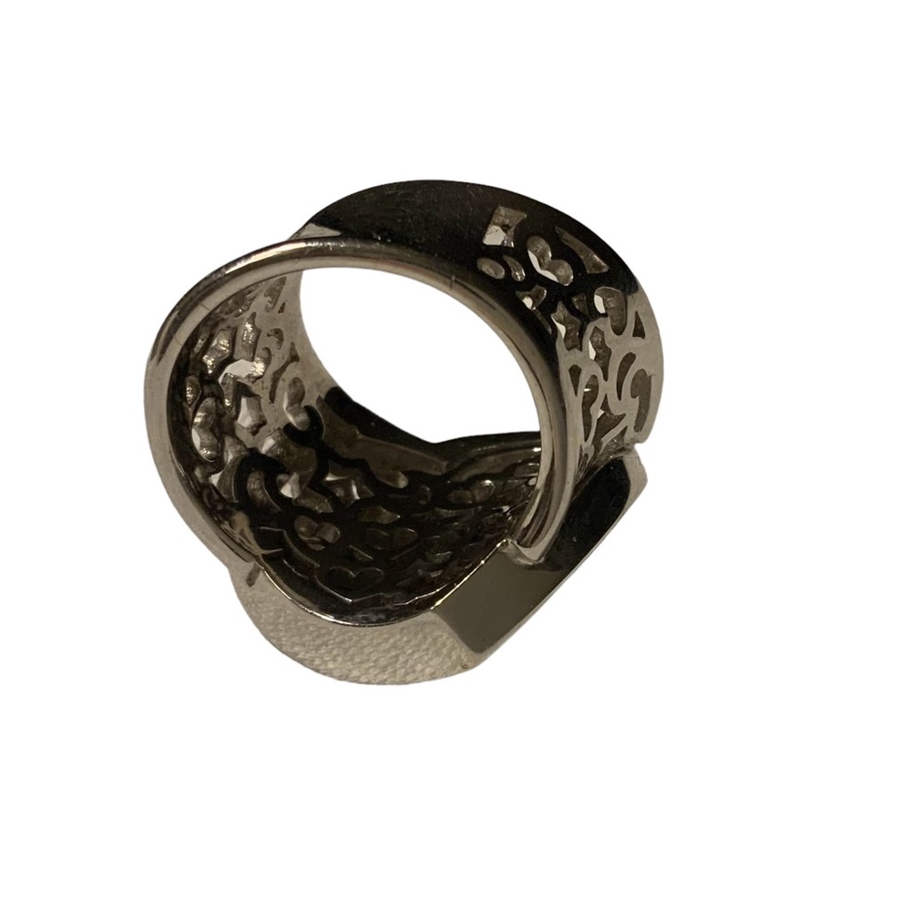 Pasquale Bruni 18K Diamond Amore Heart Celestial Stars Platinum Size 5.75 - 6 - Picture 10 of 12
